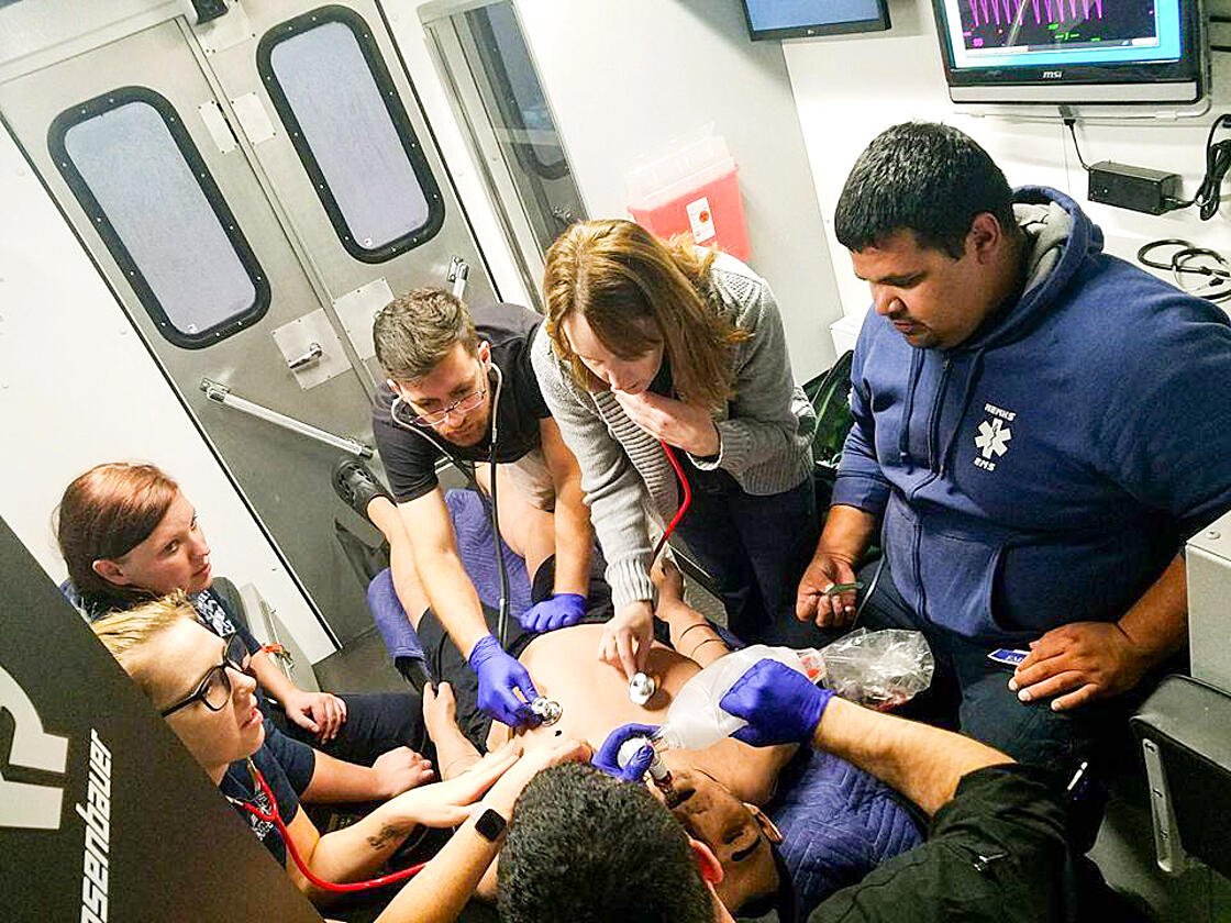 simulation in ambulance 2-2-1